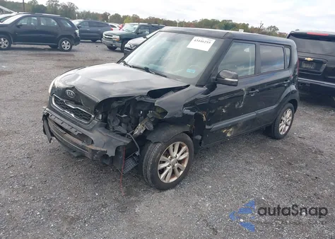 2013 Kia Soul + from USA, damaged, VIN KNDJT2A64D7620339